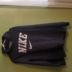 Nike hoodie with satin Nike logo